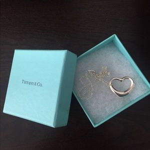 Tiffany Elsa Peretti Open Heart Pendant